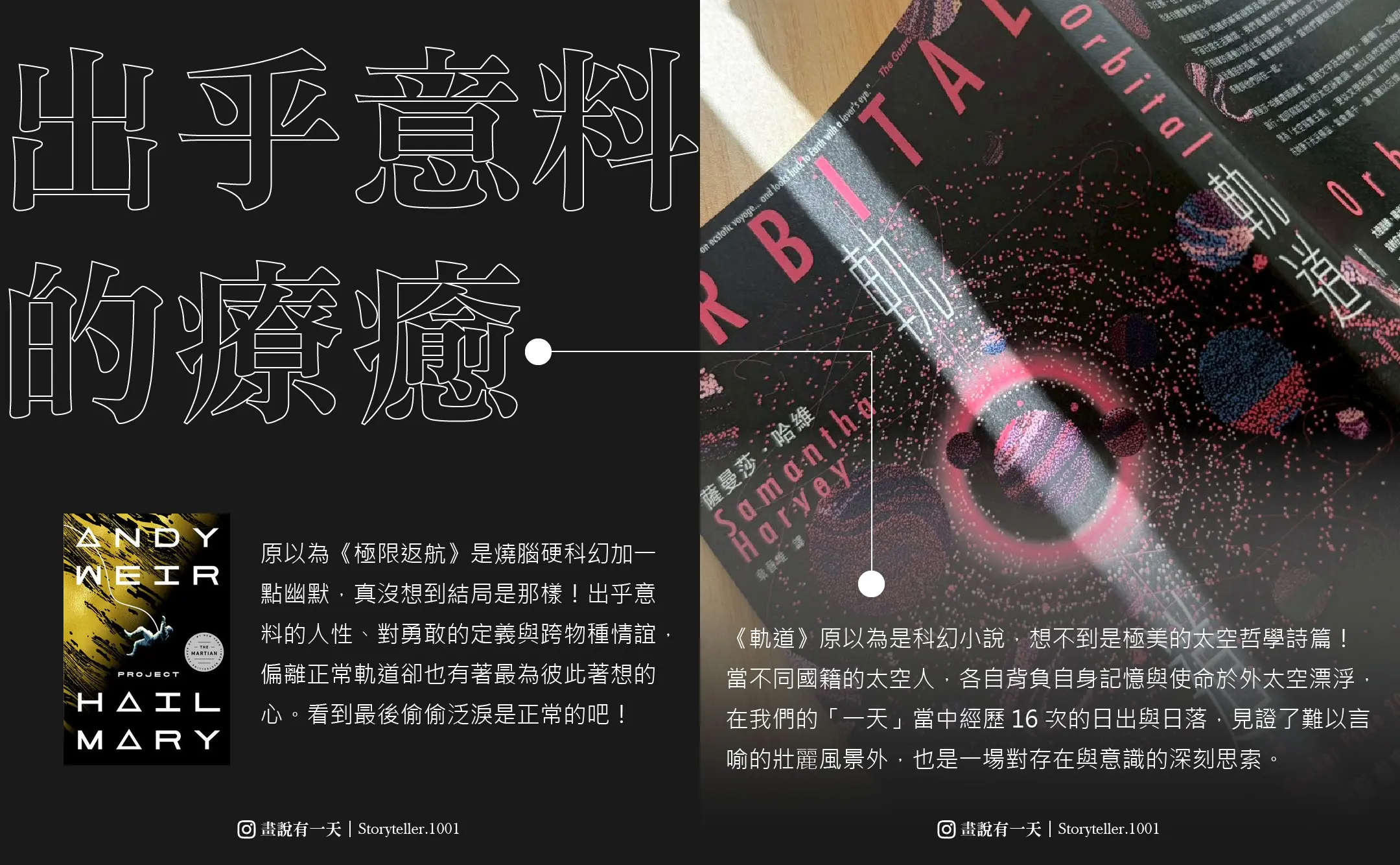 出乎意料的療癒——《軌道》 